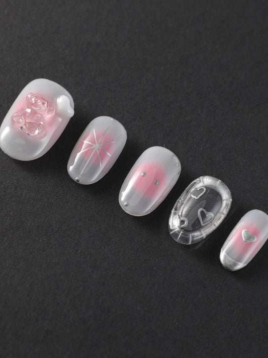 Y2K Love Reusable Press On Nails