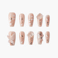 Delicate Elegance Reusable Press On Nails
