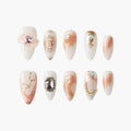 Virgo Zodiac Reusable Press On Nails