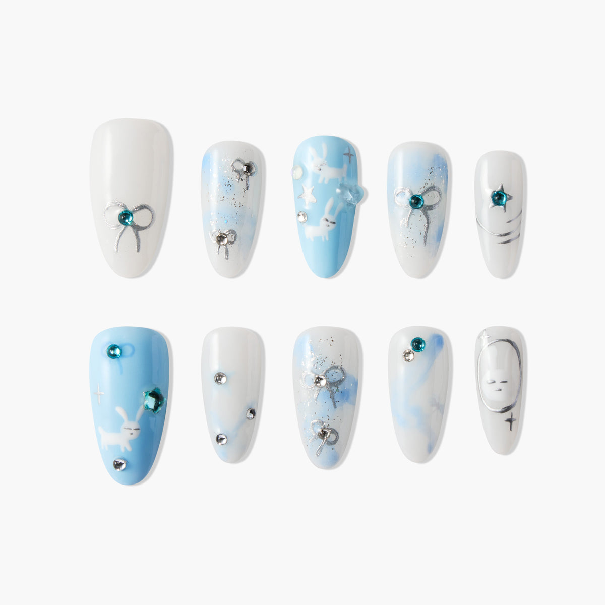 Whimsical Dream Reusable Press On Nails