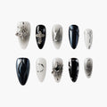 Gothic Majesty Reusable Press On Nails