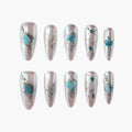 Mystic Heart Reusable Press On Nails