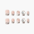 Starlight Radiance (Square) Reusable Press On Nails