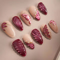 Velvet Flow Reusable Press On Nails