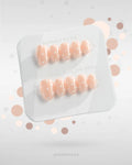 Cloud Cream Mini Reusable Press On Nails