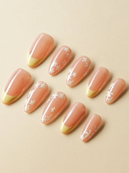 Petal Pop Spring Reusable Press On Nails