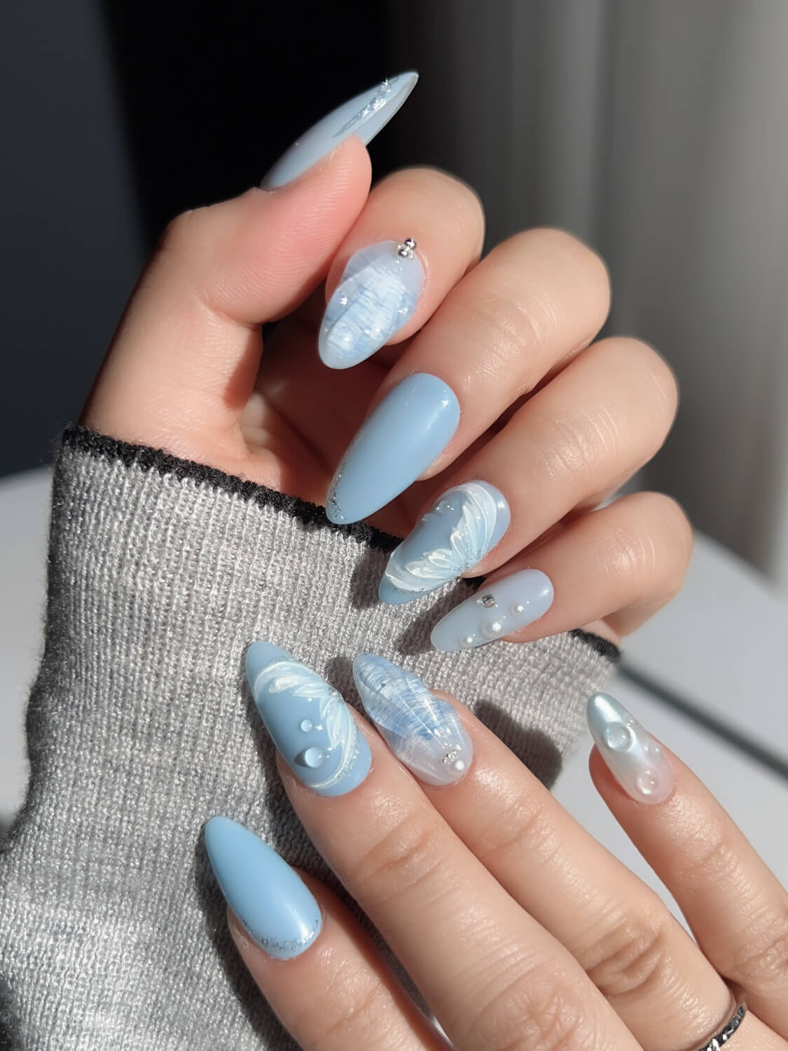 Mermaid Tale Reusable Press On Nails