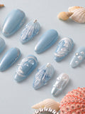 Mermaid Tale Reusable Press On Nails