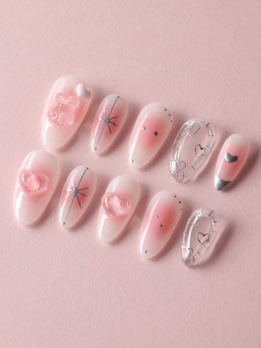 Y2K Love Reusable Press On Nails