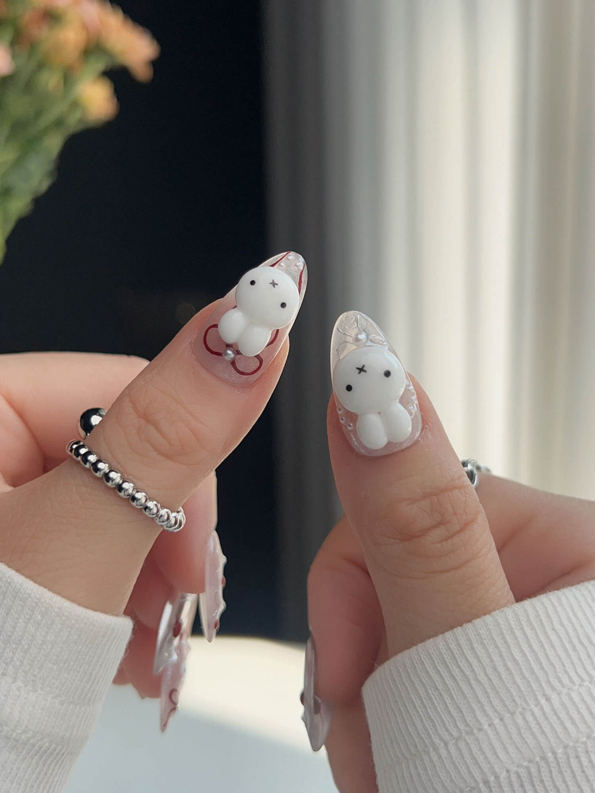 Miss Miffy Reusable Press On Nails