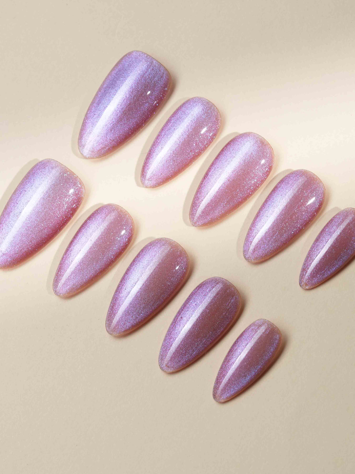 Aurora Mirage Reusable Press On Nails