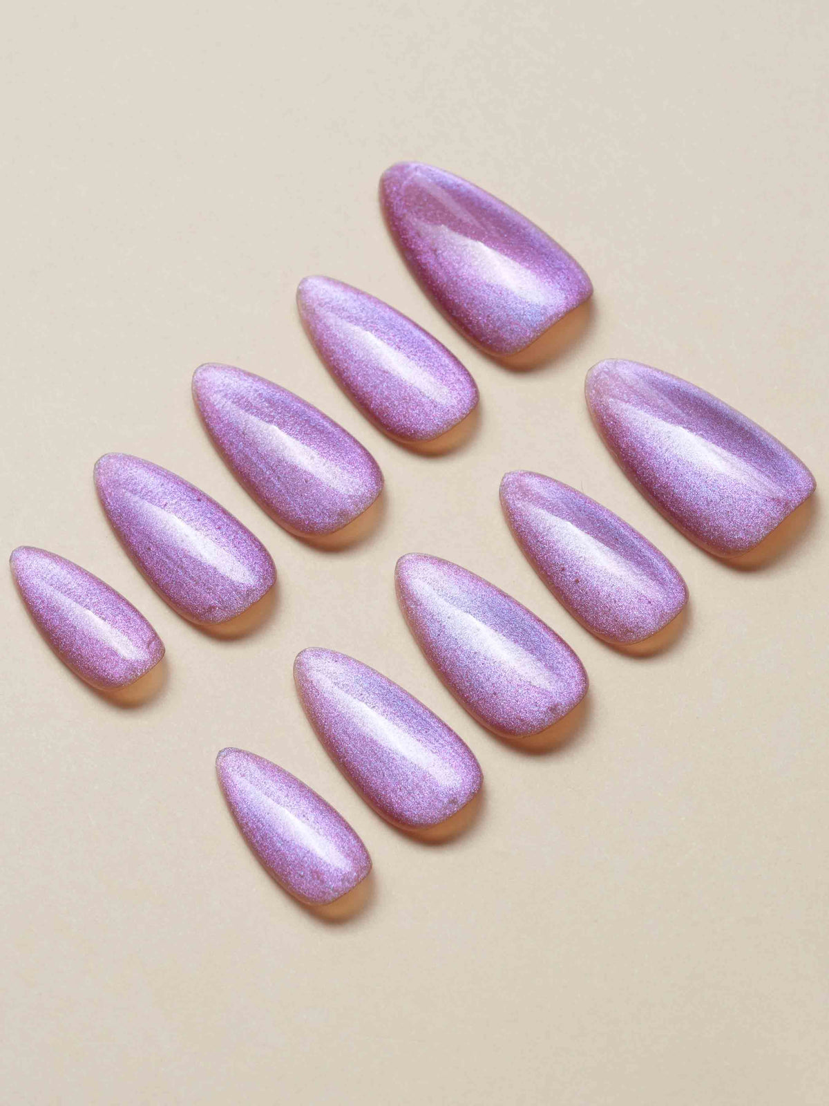 Aurora Mirage Reusable Press On Nails