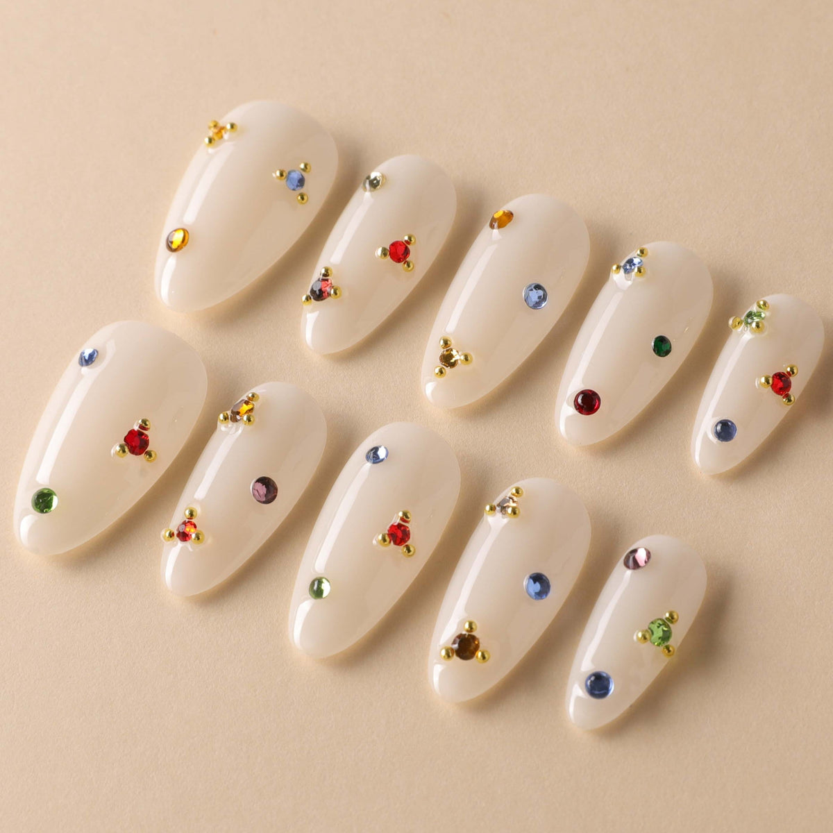 Sicily Reusable Press On Nails