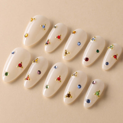 Sicily Reusable Press On Nails