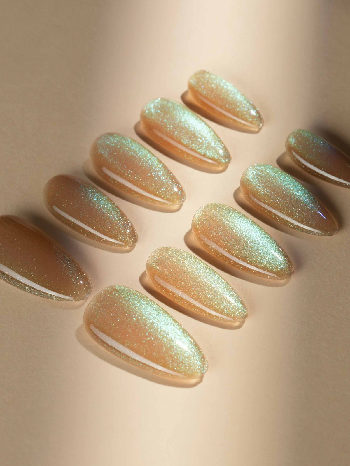 Aurora Mist Reusable Press On Nails