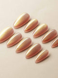 Aurora Flame Reusable Press On Nails