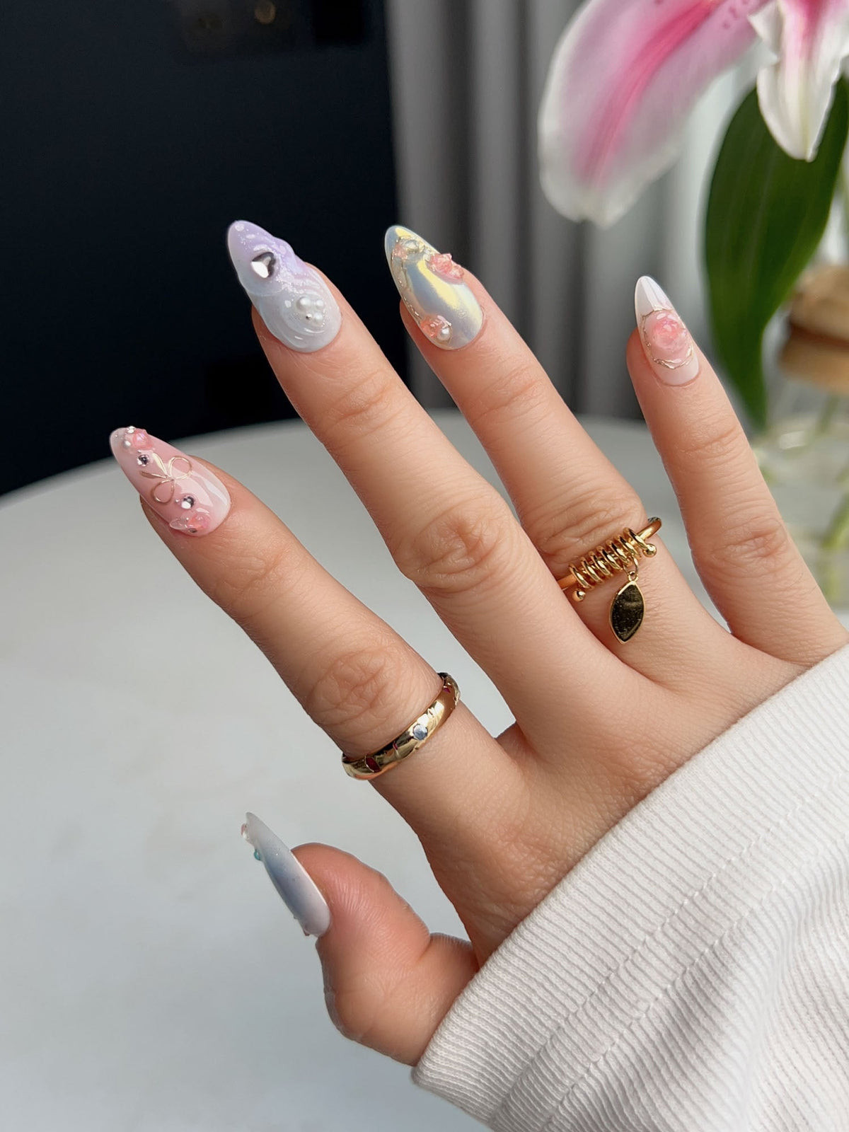 My Backyard Reusable Press On Nails