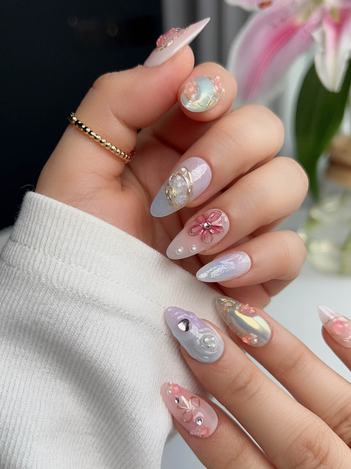 My Backyard Reusable Press On Nails