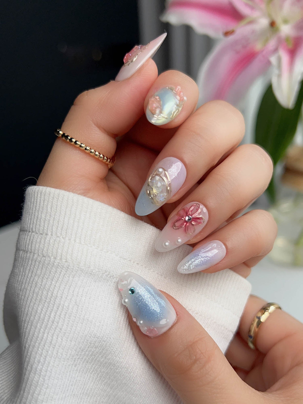 My Backyard Reusable Press On Nails