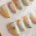 Pastel Relic Reusable Press On Nails