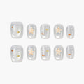 Pearl Tide Reusable Press On Nails