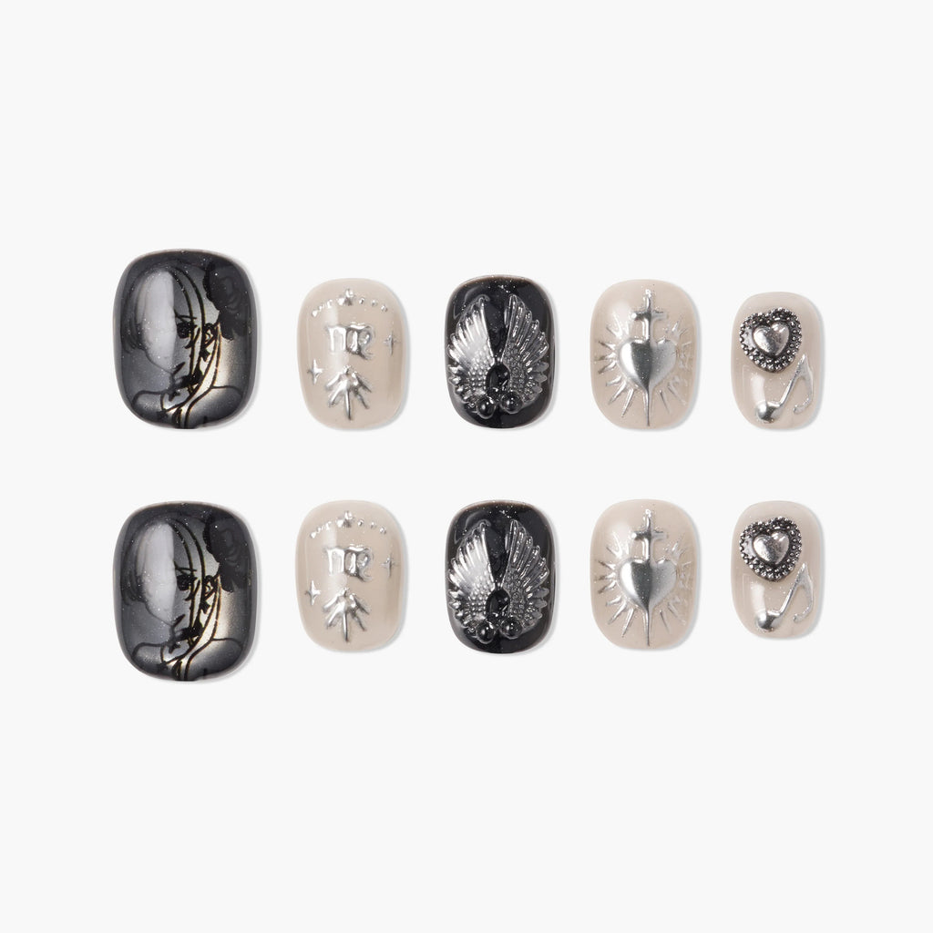 Sacred Nocturne Reusable Press On Nails