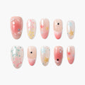 Sweet Starfall Reusable Press On Nails