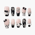 Midnight Starlet Reusable Press On Nails