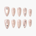 Moonlight Stardust Reusable Press On Nails