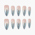 Moonlit Mist Reusable Press On Nails