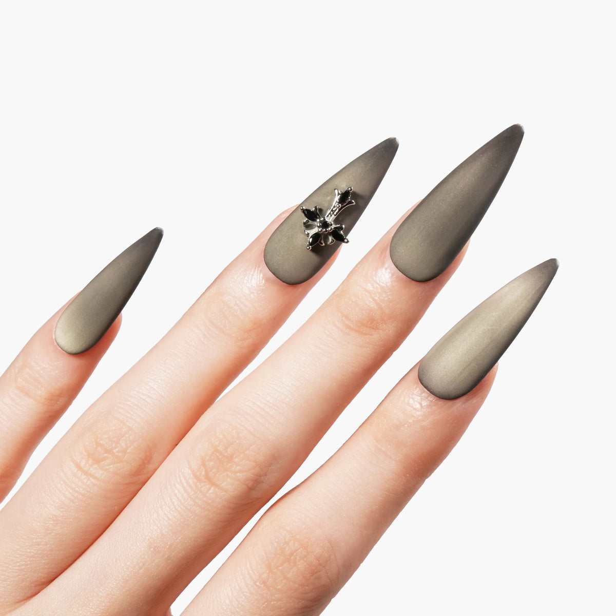Obsidian Creed Reusable Press On Nails
