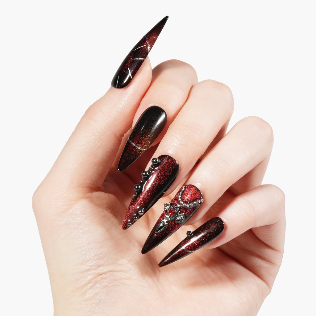 Bloodmoon Relic Reusable Press On Nails