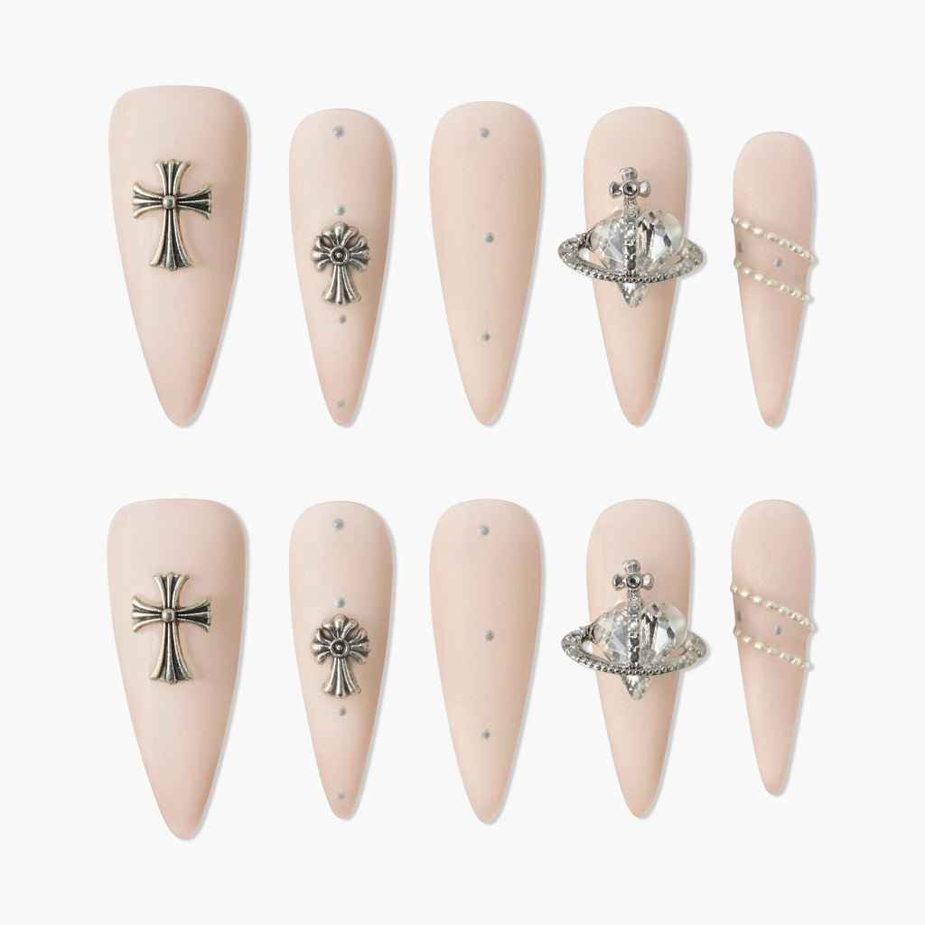 Celestial Relic Reusable Press On Nails