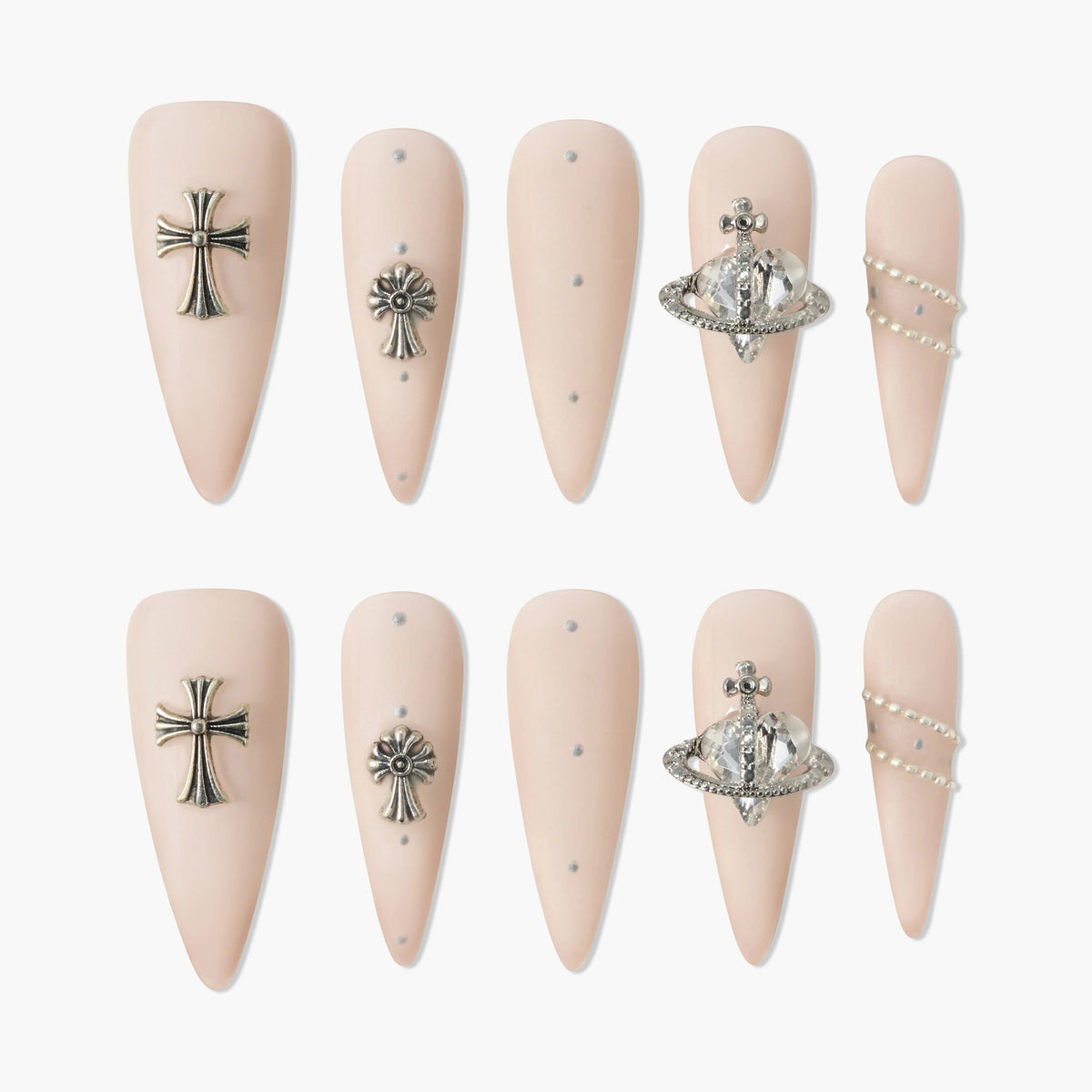 Celestial Relic Reusable Press On Nails