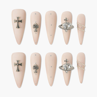 Celestial Relic Reusable Press On Nails