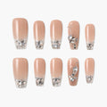 Diamond Veil Reusable Press On Nails