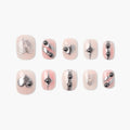 Chrome Heart Pulse Reusable Press On Nails