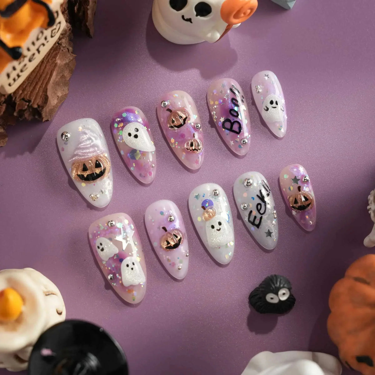 Hallow’s Eve Reusable Press On Nails