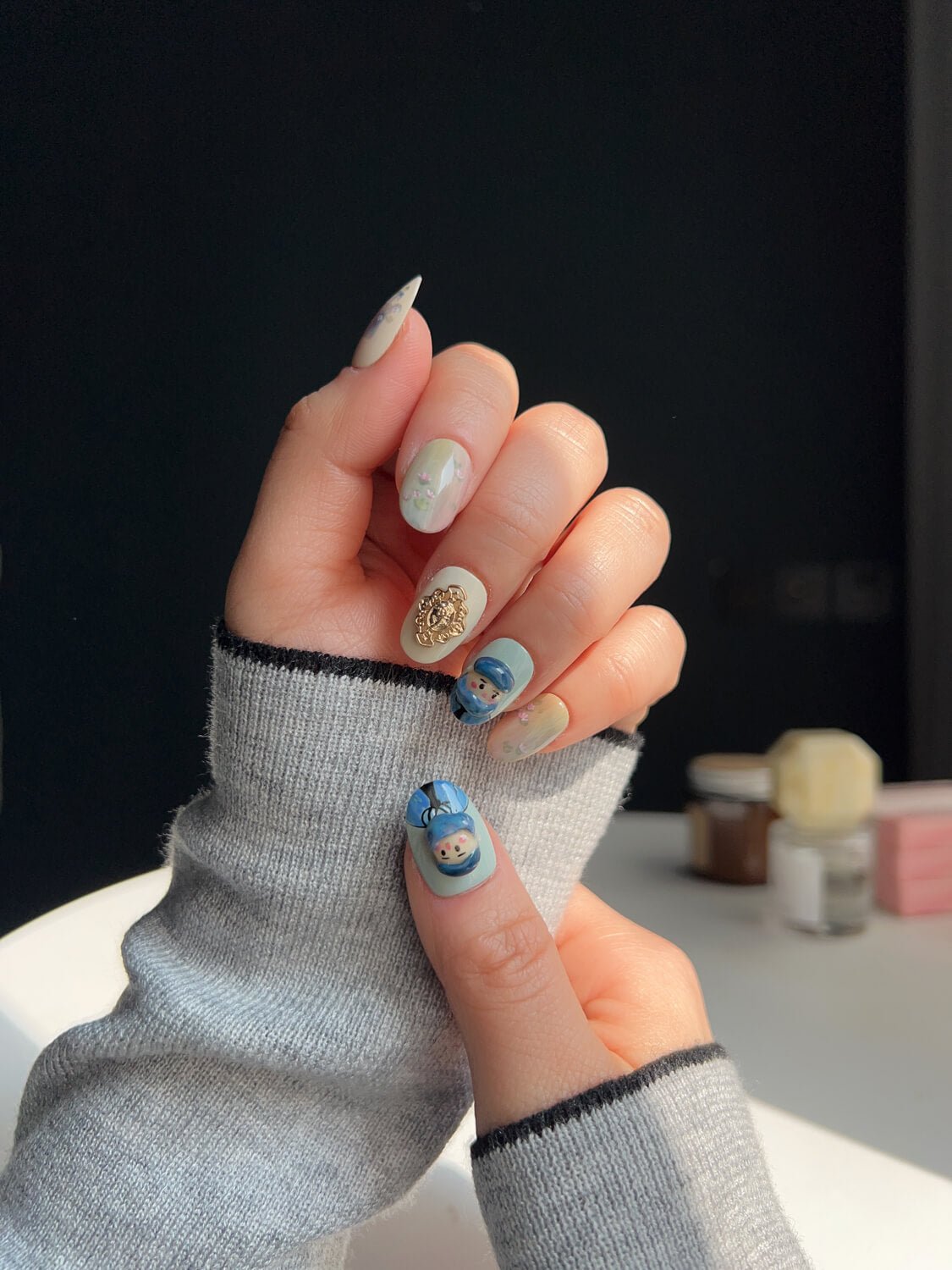 Monet & Les nymphéas Reusable Press On Nails