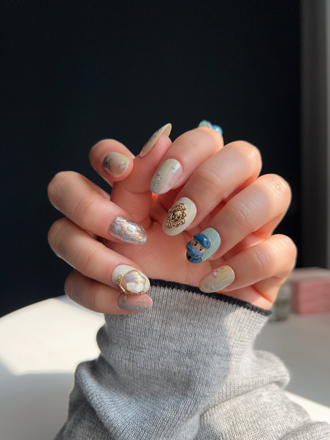 Monet & Les nymphéas Reusable Press On Nails