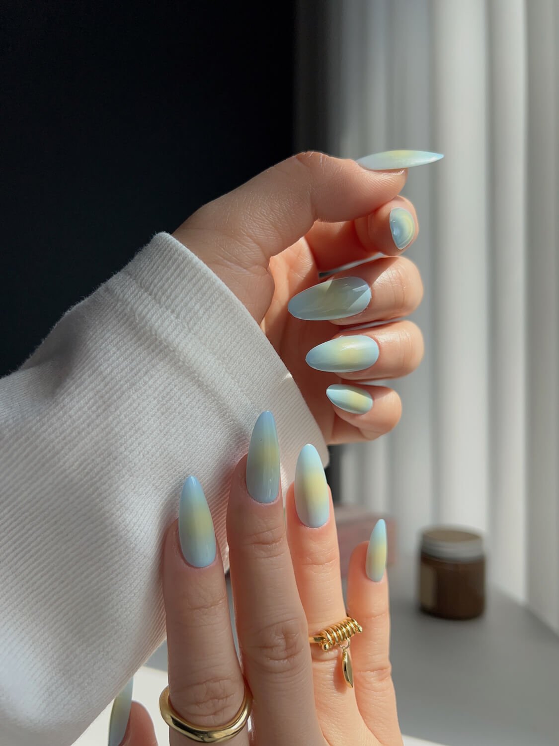 Sea Salt Mint Reusable Press On Nails