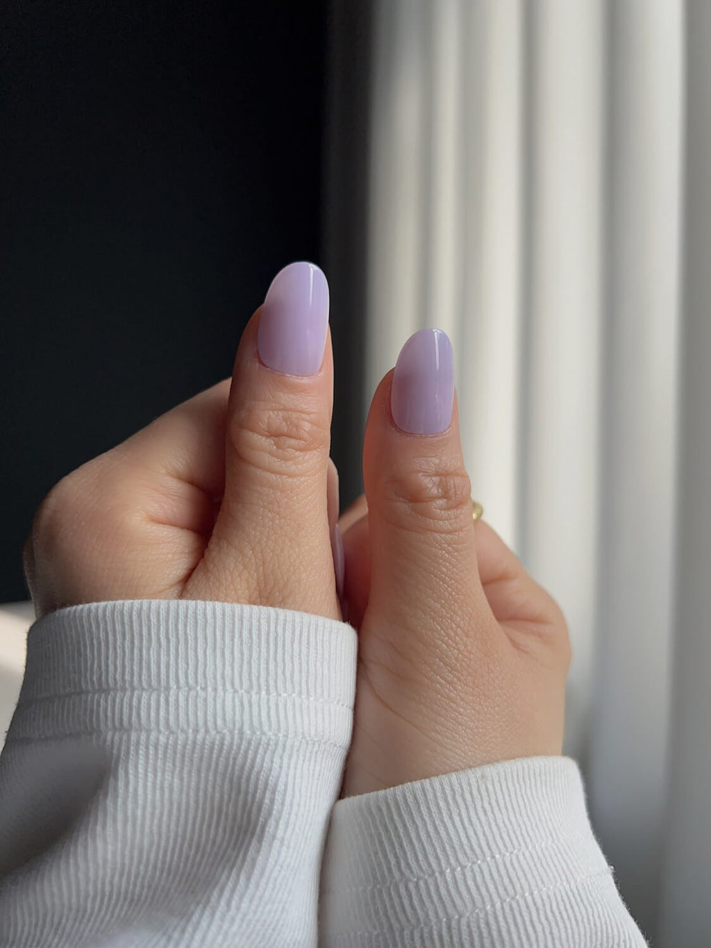 Baby Purple Reusable Press On Nails