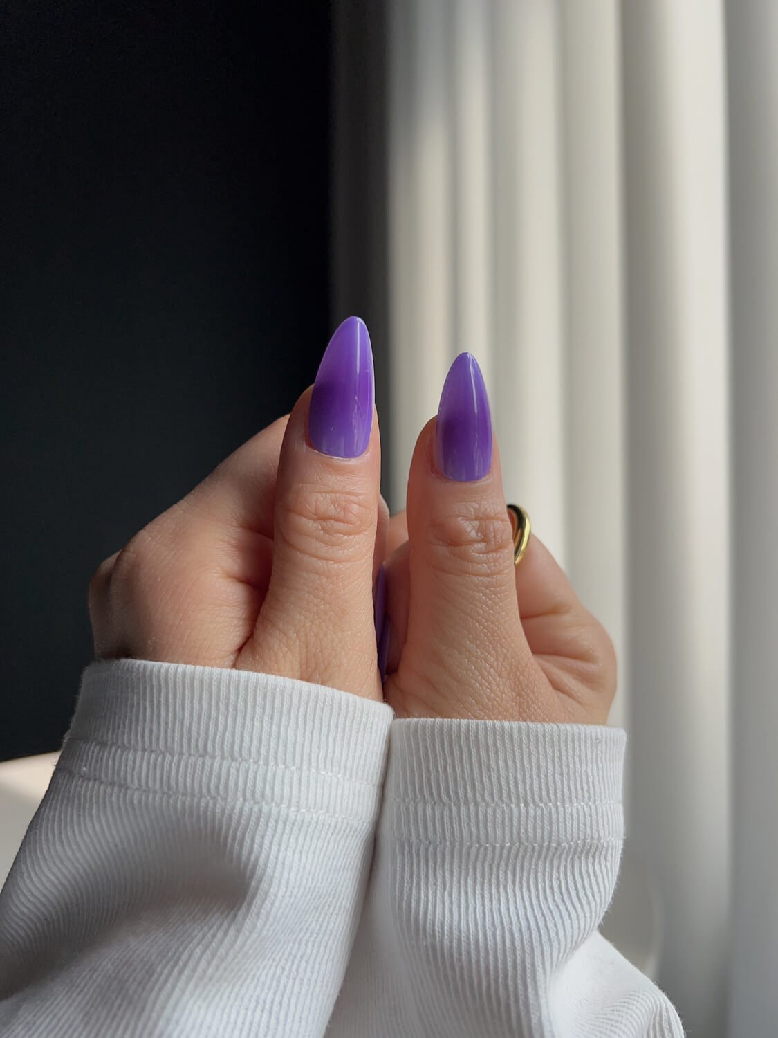 Vintage Purple Reusable Press On Nails