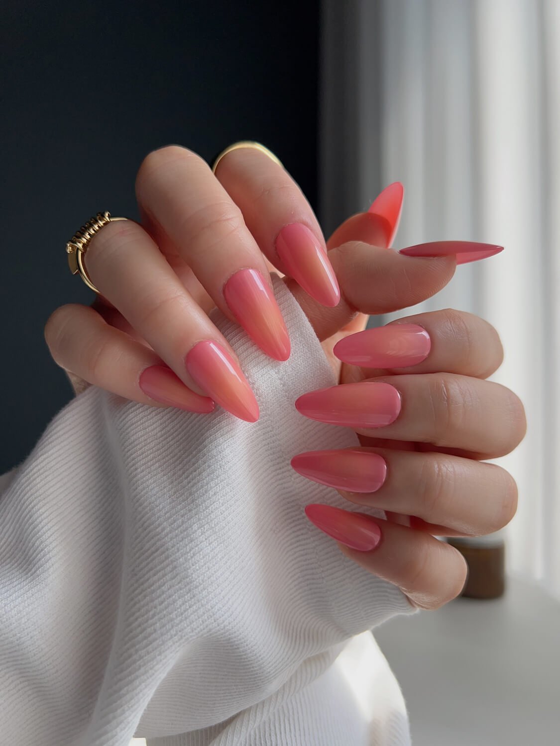 Rising Sun Reusable Press On Nails