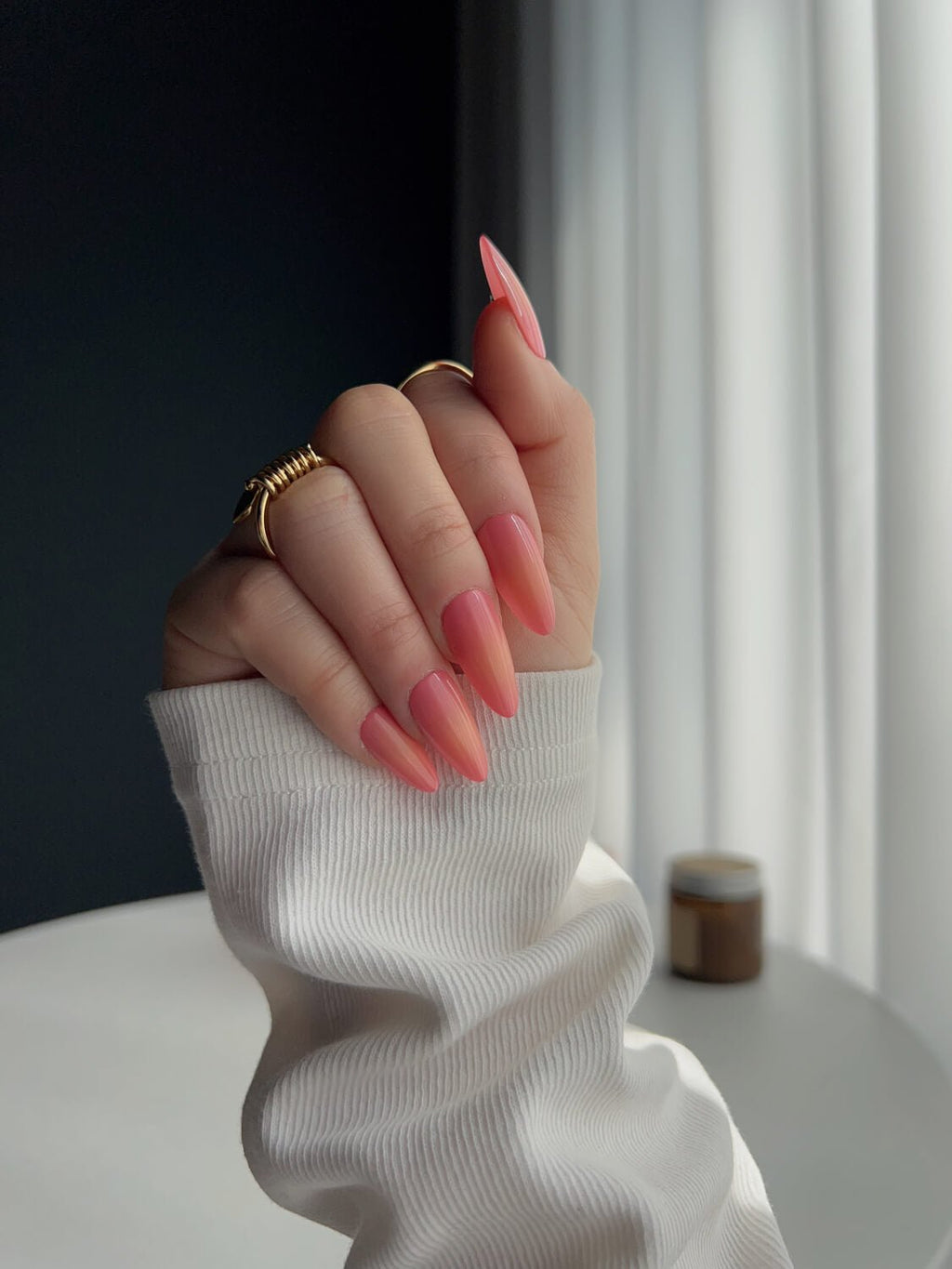 Rising Sun Reusable Press On Nails