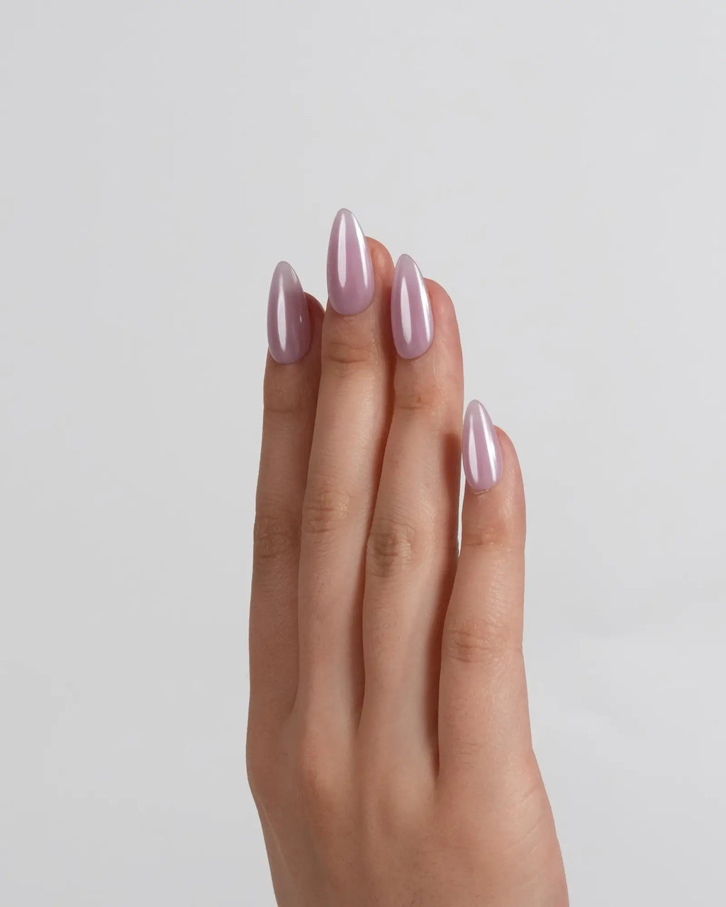 Chrome Barbie Pink Reusable Press On Nails