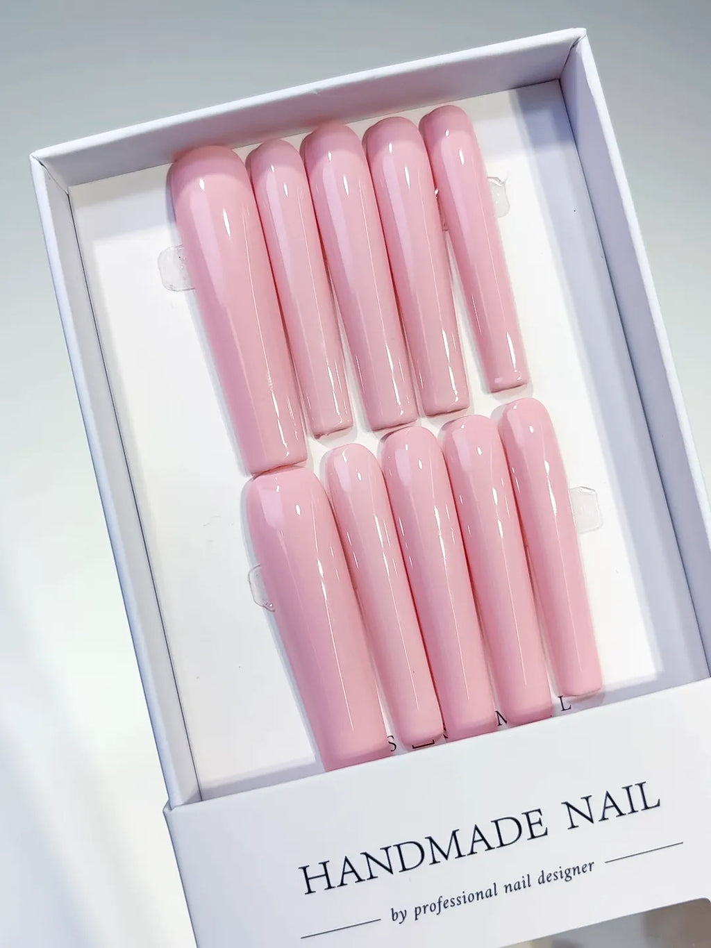 Long Pink Square Solid color