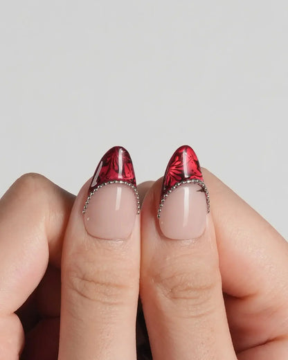 Brocade Reusable Press On Nails
