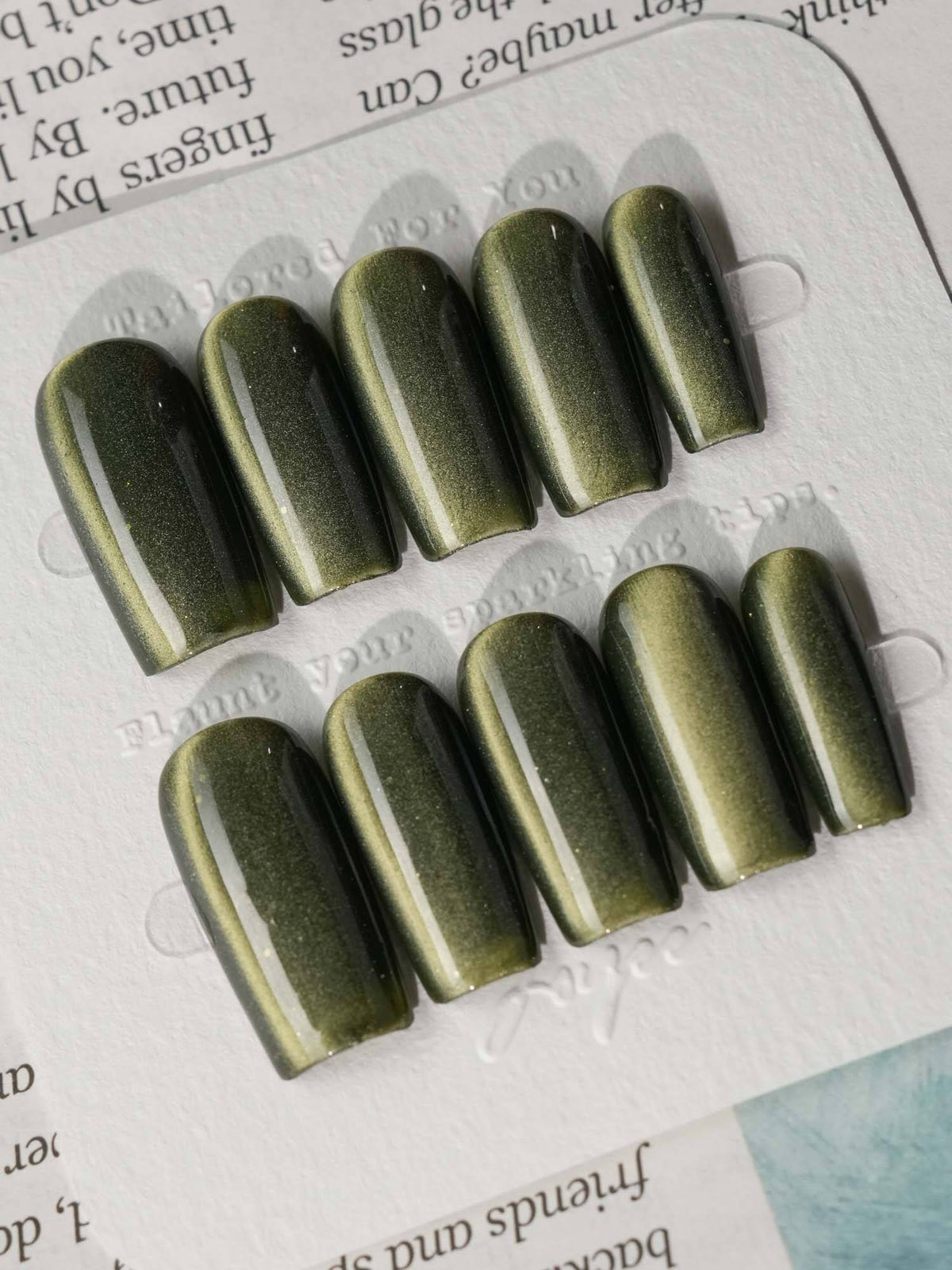 Alga Reusable Press On Nails