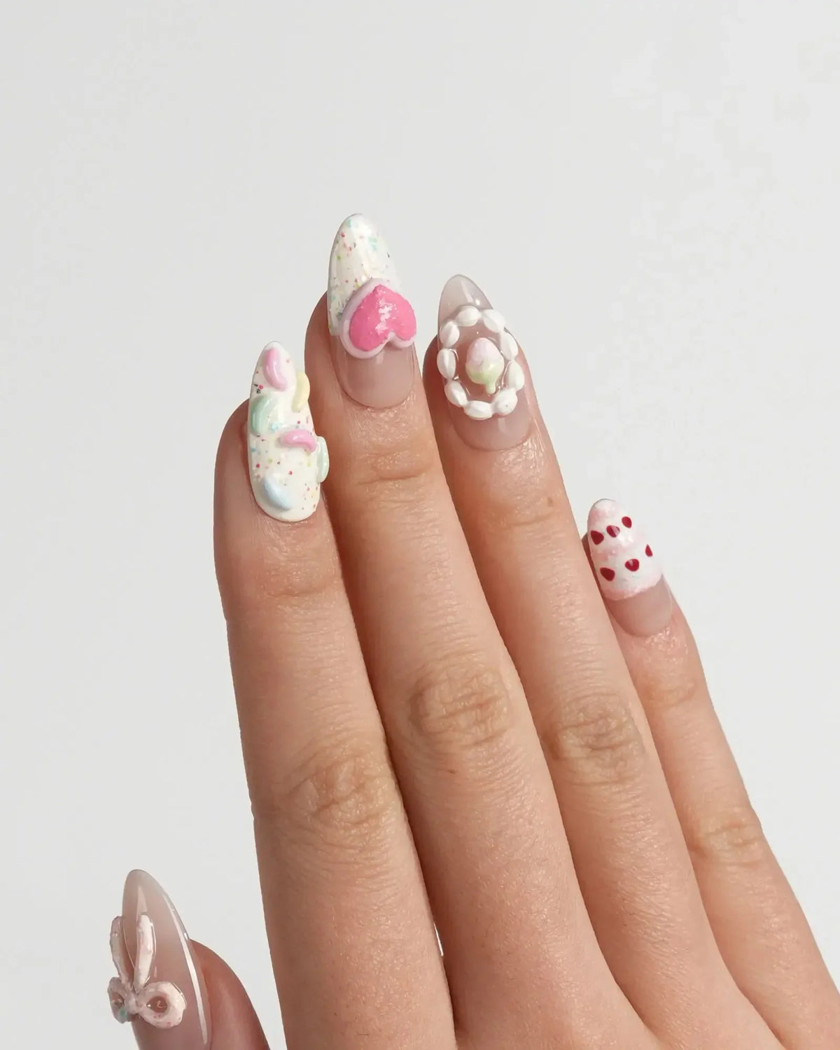 Birthday Party Reusable Press On Nails